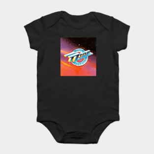 The ZZ top Sixpack Baby Bodysuit